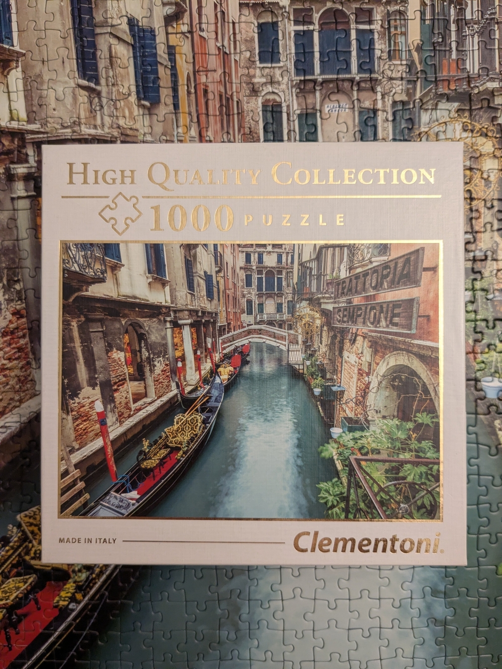 Clementoni 1000 Piece Venice Canal Puzzle